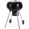 Klotgrill med galler och asktråg, 57 cm