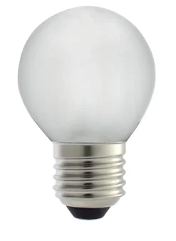 Klotlampa dimbar LED E27 3,4 W, varmvit