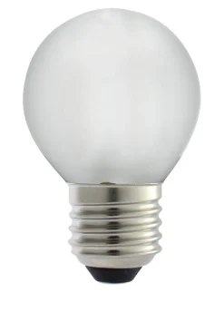 Klotlampa dimbar LED E27 2,2 W, varmvit