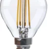 Klotlampa dimbar LED E14 2,2 W, varmvit