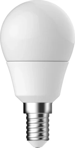 Klotlampa LED E14 1,2 W, varmvit