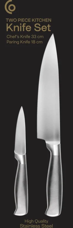 Knivset med kockkniv och skalkniv, tyskt stål, 2-pack.