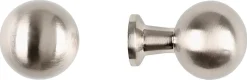 Knopp borstat stål, 2-pack
