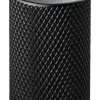 Knopp Rimini matt svart, 2-pack