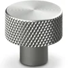 Knopp Rimini rostfri finish, 2-pack