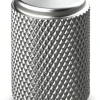 Knopp Rimini rostfri finish, 2-pack