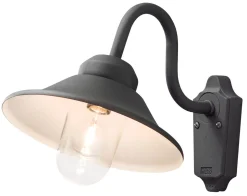 Konstsmide Vega stallykta, vägglampa utomhus