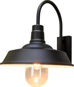 Konstsmide Trapani stallykta / vägglampa, svart