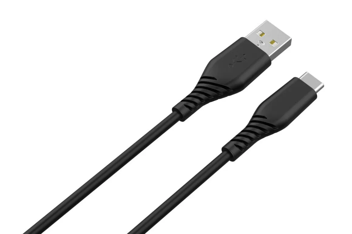 Kort USB kabel 0,3m USB A till USB C Clas Ohlson