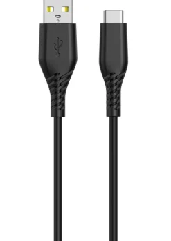 Kort USB kabel 0,3m USB A till USB C Clas Ohlson