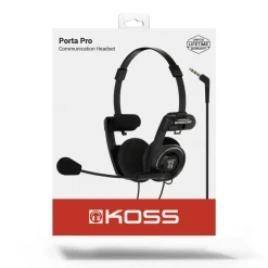 KOSS Porta Pro headset med mikrofon, on ear
