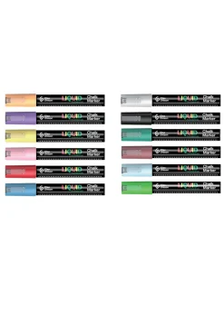 Kritpenna flera färger, 10-pack