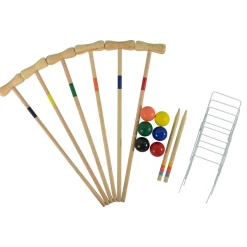 Krocket, set för 6 spelare, utomhus