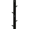 Kroklist Vertikal, hängare med 6 krokar, trä, 48 cm