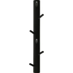 Kroklist Vertikal, hängare med 6 krokar, trä, 48 cm