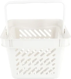 Kundkorg plast mini, med handtag, 27 x 27 x 21 cm