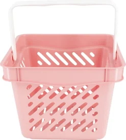 Kundkorg plast mini, med handtag, 27 x 27 x 21 cm
