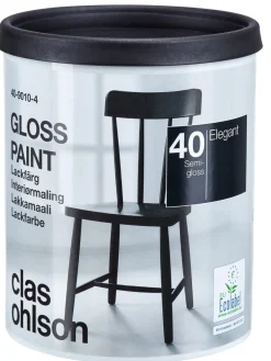 Lackfärg halvblank glans 40, 0,75 liter