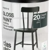 Lackfärg halvmatt glans 20, 0,75 liter