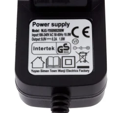 Laddare 9 V DC/200 mA, Dry & Wet V8205