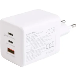 Laddare 2 x USB-C och 1 x USB-A GaN, 100 W