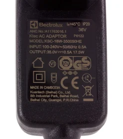 Laddare till Electrolux skaftdammsugare 21,6 V och 25 V