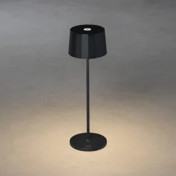 Laddbar bordslampa Positano Konstsmide, utomhus