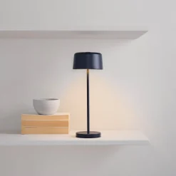Laddbar bordslampa utomhus och inomhus, IP44, 33 cm