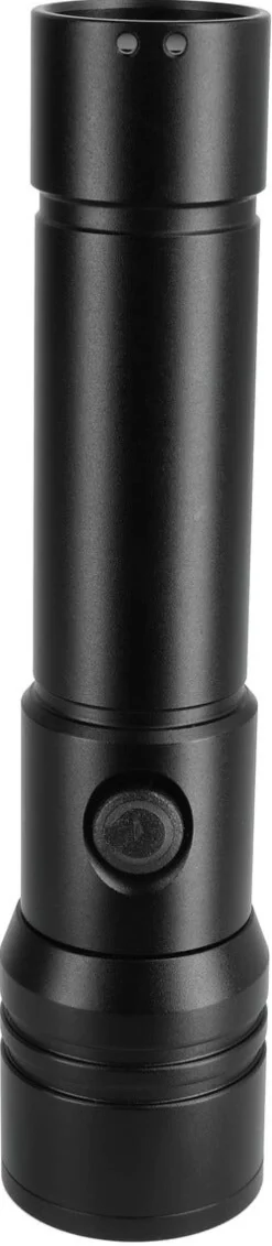 Laddningsbar ficklampa LED, 250 lumen, IP44, Asaklitt