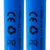 Laddningsbart batteri 14500 med skyddskrets, 3,7 V/850 mAh Li-Ion, 2-pack