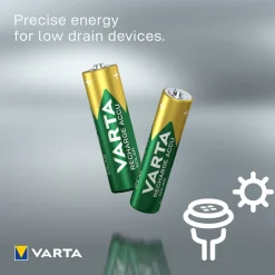 Laddningsbart batteri AAA/HR03 1000 mAh VARTA Power