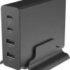 Laddstation USB-C/A 4 portar GaN PD, 108 W