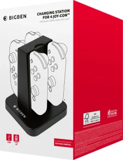 Laddställ för Nintendo Switch Joy-Con, Bigben