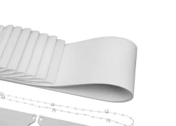 Lameller till gardin fönster, 8,9 x 250 cm, 8-pack