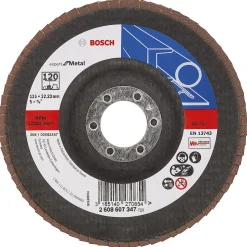 Lamellslipskiva 125 mm, Bosch