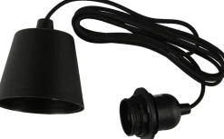 Lamphållare E27 med lampsladd och takkopp