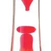Lavalampa LED röd retro, 33 cm