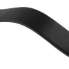Läderhandtag Levanto svart, 158 mm