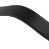 Läderhandtag Levanto svart, 158 mm