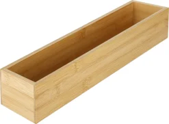 Lådinsats av bambu, höjd 6,5 cm, 1-pack