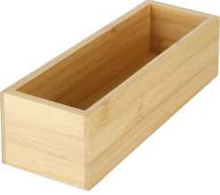 Lådinsats av bambu, höjd 6,5 cm, 1-pack