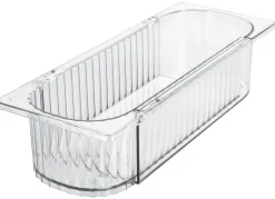 Lådinsats justerbar, transparent