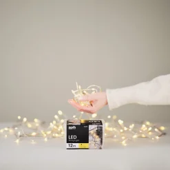 LED genomskinlig ljusslinga Northlight, varmvit