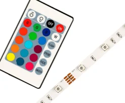 LED list RGB med färgkombinationer och fjärrkontroll, Cotech