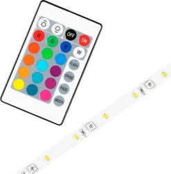 LED list RGBW utbyggbar med fjärrkontroll, Cotech