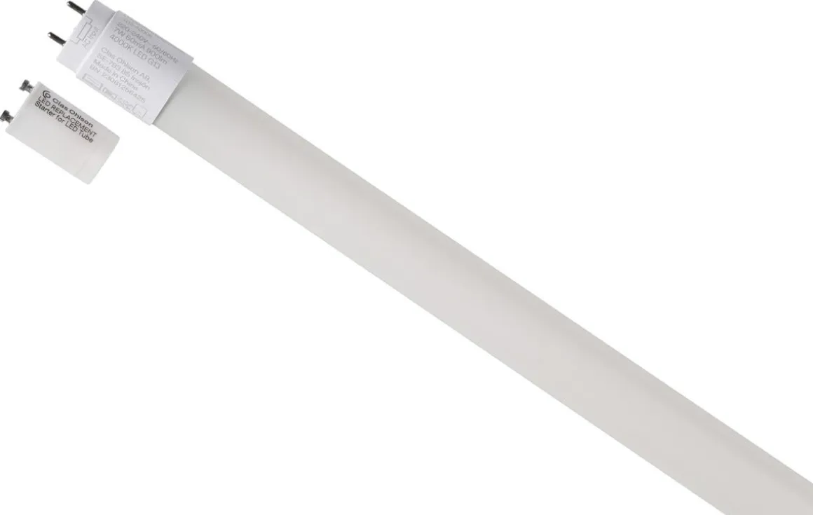 LED lysrör T8 G13 7 W 45 cm neutralvit