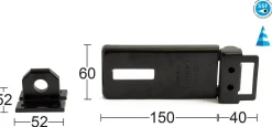 Ledhasp Abus 125, klass 2