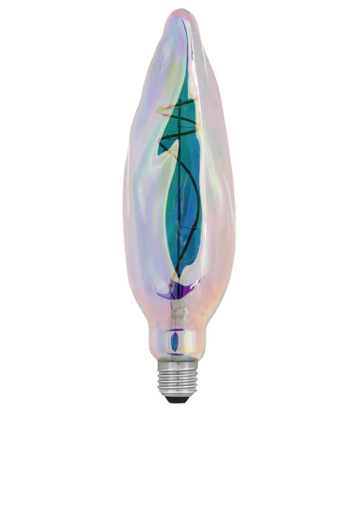 LED-lampa E27 dimbar Rainbow, extra varmvit, 248 mm