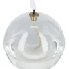 LED-ljus i form av en oljelampa, transparent glas