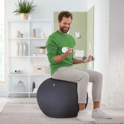 Leitz Ergo ergonomisk sittboll till kontor, 65 cm